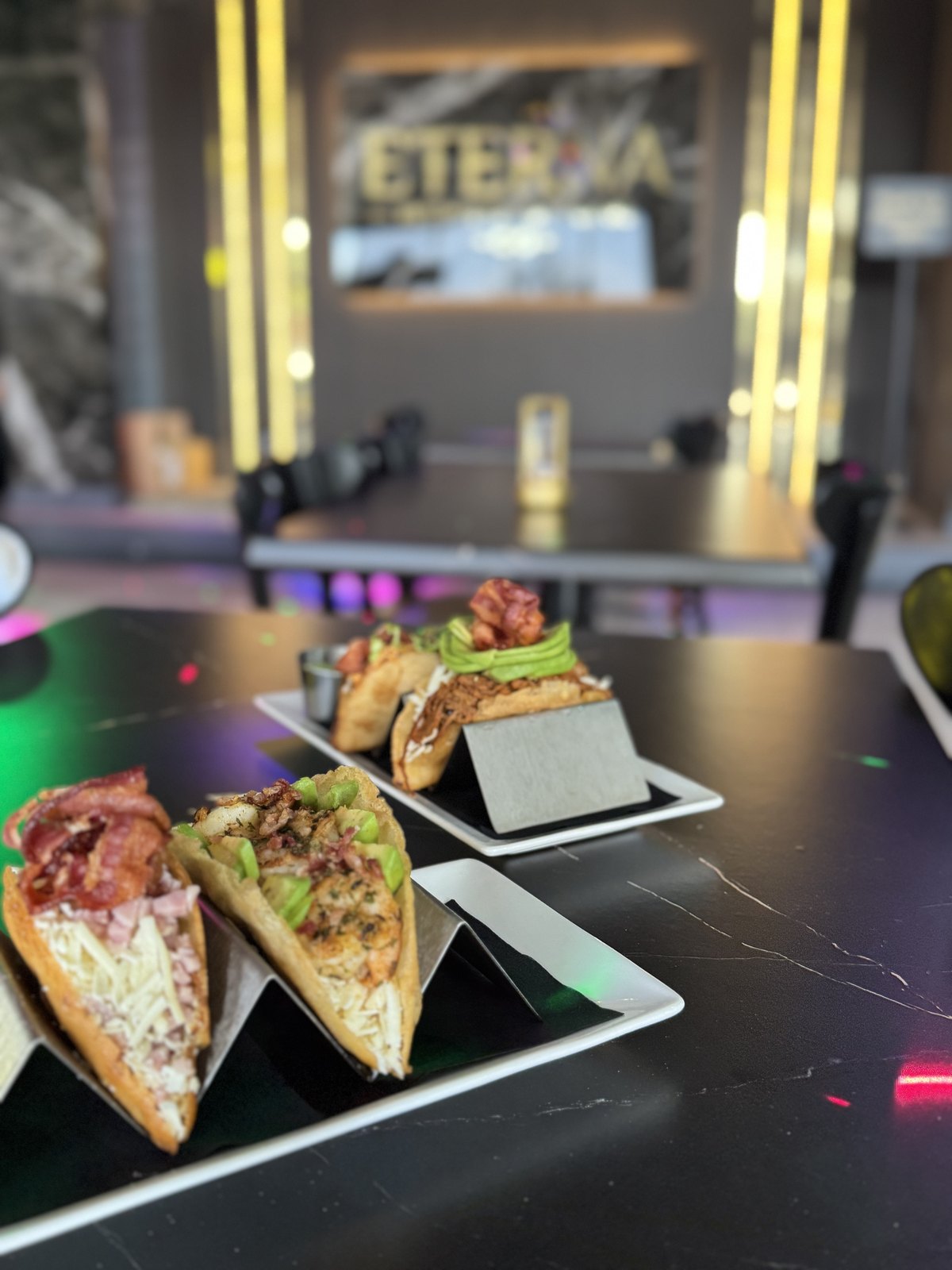 Empanadas Operadas platter to share at Eterna Restaurant Kissimmee